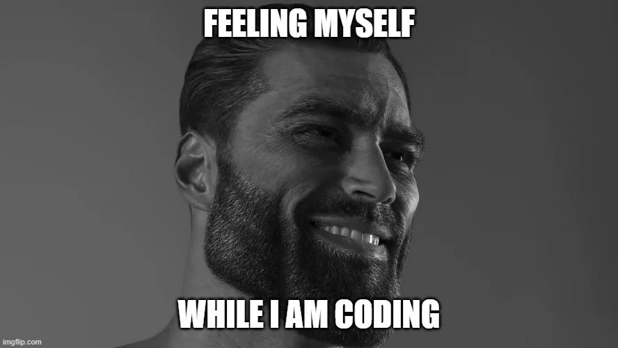 Gigachad meme about wrong mindset from the introduction in startup guide book.