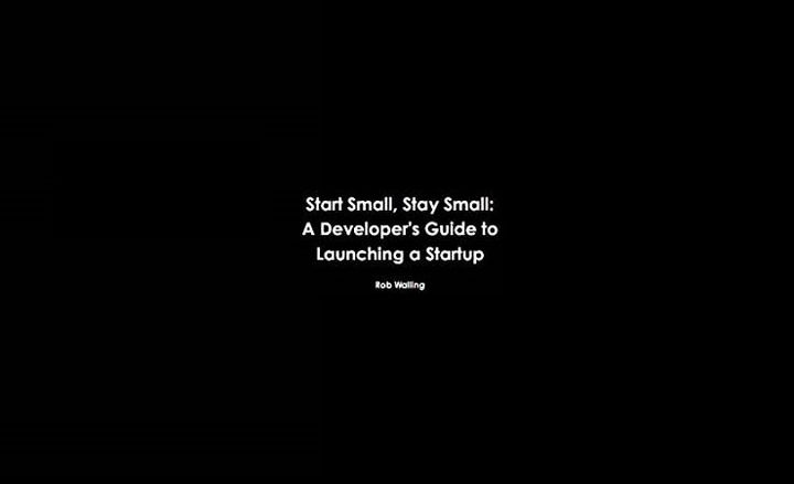 Cover of the startup guide book